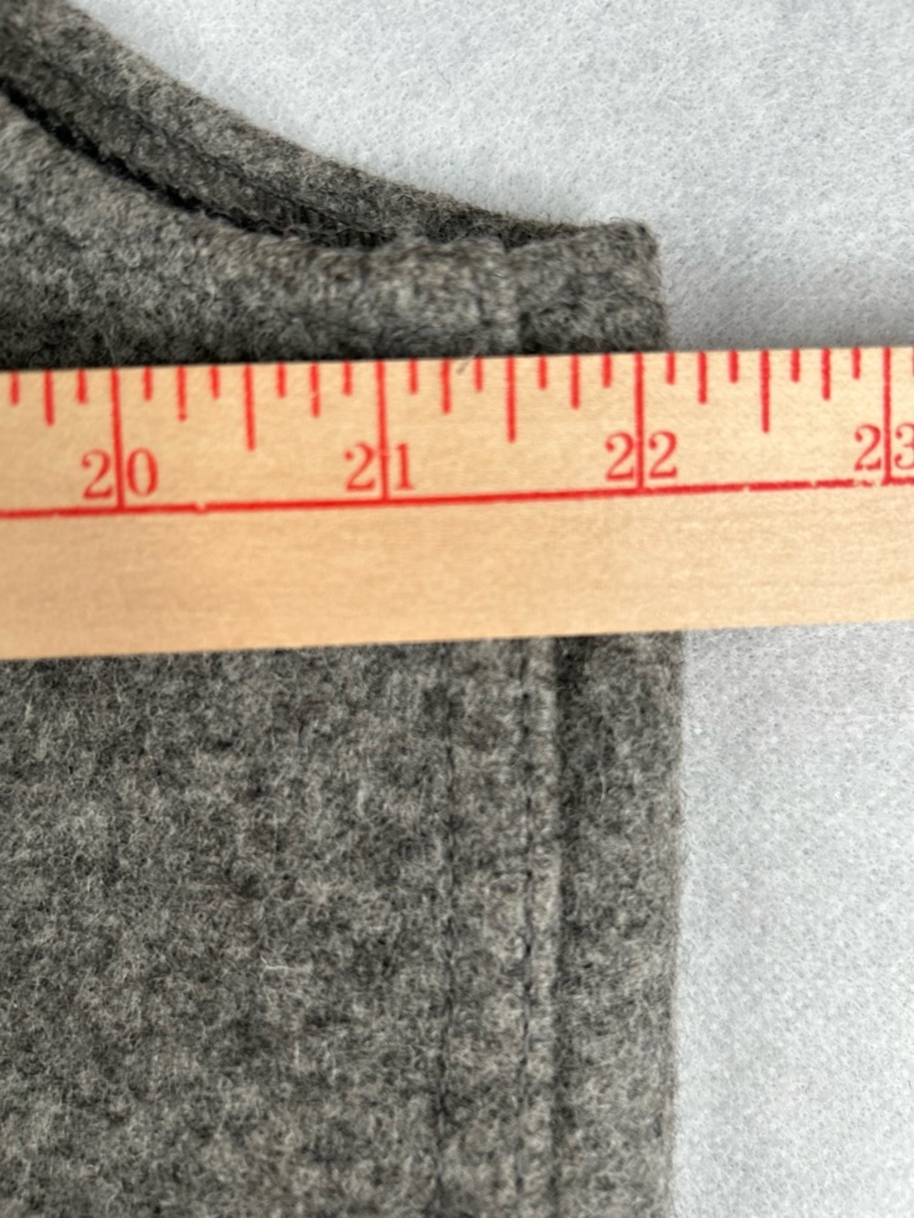 Vintage Filson Virgin Wool Mackinaw Vest 44 Gray Style 20 USA Workwear Hunting - Picture 7 of 10